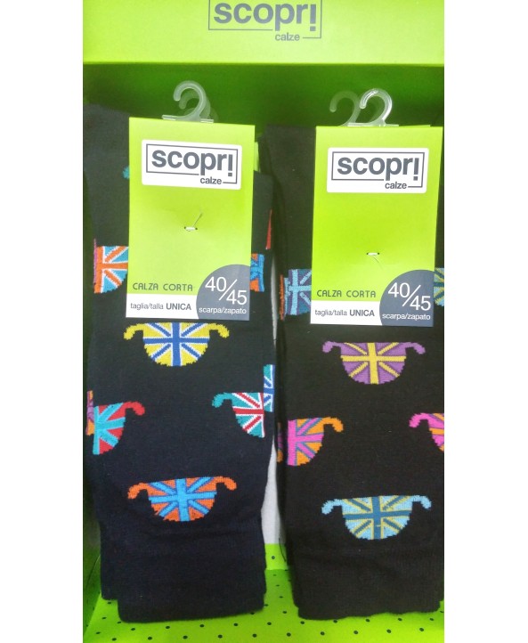 Scopri мъжки чорапи на английски шапки